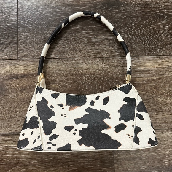 Cow Print Purse - Picture 1 of 2